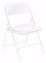 Picture of NPS® 800 Series Premium Lightweight Plastic Folding Chair, Bright White (Pack of 4)
