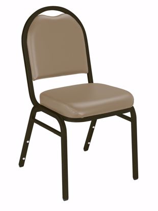Picture of NPS® 9200 Series Premium Vinyl Upholstered Stack Chair, French Beige