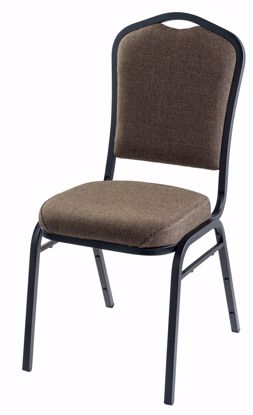 Picture of NPS® 9300 Series Deluxe Fabric Upholstered Stack Chair, Natural Taupe