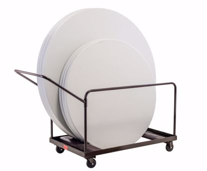 Picture of NPS® Folding Table Dolly For Vertical Storage, 48" & 60" Round Tables