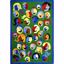 Picture of Joyful Faces - Green - 7'8" x 10'9"
