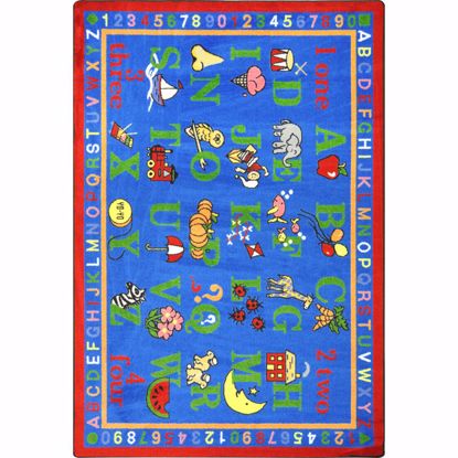 Picture of Phonics Fun - Multi Color - 3'10" x 5'4"