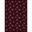 Picture of Fitness Zone - Burgundy - 3'10" x 5'4"