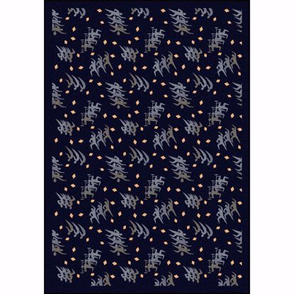 Picture of Fitness Zone - Navy - 3'10" x 5'4"