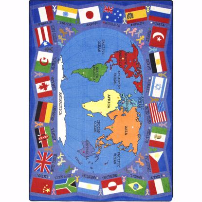 Picture of Flags of the World - Multi Color - 10'9" x 13'2"