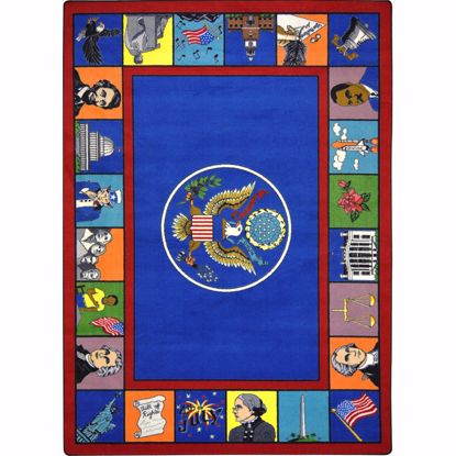 Picture of Symbols of America - Multi Color - 10'9" x 13'2"