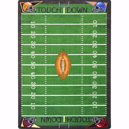 Picture of Football Fun - Multi Color - 5'4" x 7'8"