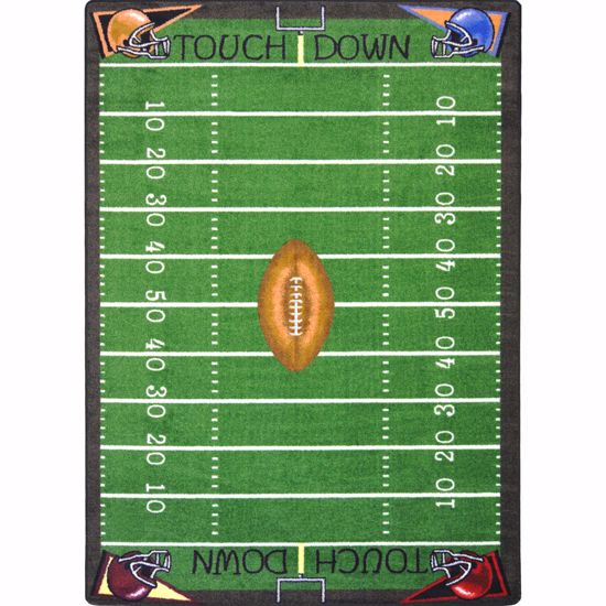 Picture of Football Fun - Multi Color - 10'9" x 13'2"