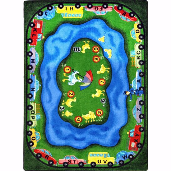 Picture of Puddleducks - Multi Color - 5'4" x 7'8"