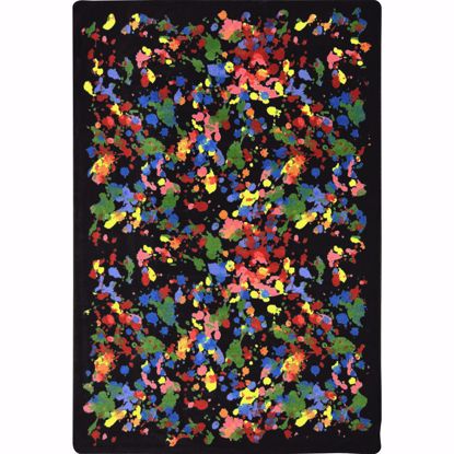 Picture of Splatter Paint - Multi  Color - 5'4" x 7'8"