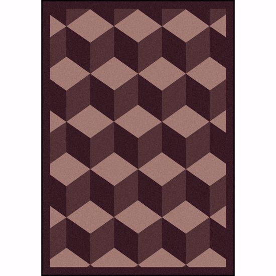 Picture of Highrise - Plum - 3'10" x 5'4"