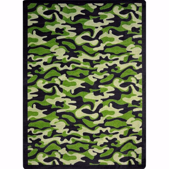 Picture of Funky Camo - Green - 3'10" x 5'4"