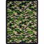 Picture of Funky Camo - Dark Army - 3'10" x 5'4"