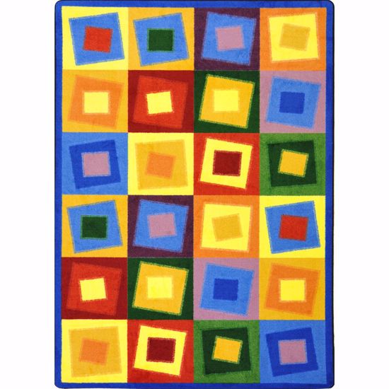 Picture of Off Balance - Brights - 3'10" x 5'4"