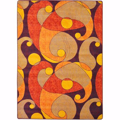 Picture of Jazzy - Orange/Purple - 5'4" x 7'8"