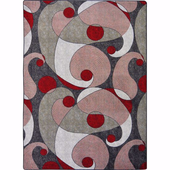 Picture of Jazzy - Red/Gray - 10'9" x 13'2"