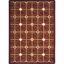Picture of Electrode - Burgundy - 7'8" x 10'9"