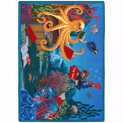 Picture of Fish Tales - Multi Color - 5'4" x 7'8"