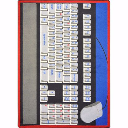 Picture of Keyboard Connection - Gray - 5'4" x 7'8"