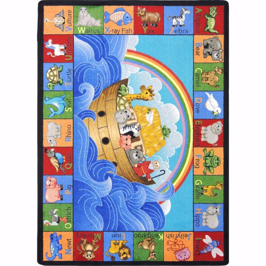 Picture of Noah's Alphabet Animals - Multi Color - 3'10" x 5'4"