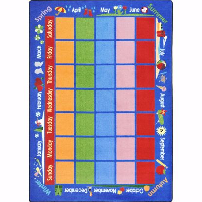 Picture of Celebrations Calendar - Multi  Color - 10'9" x 13'2"