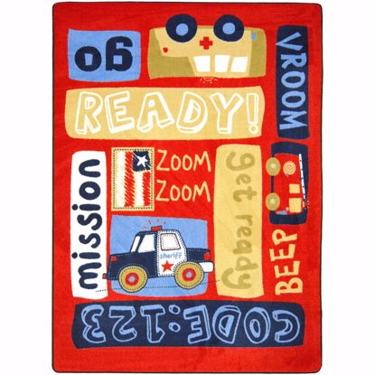 Picture of Ready, Set, Go! - Multi Color - 3'10" x 5'4"