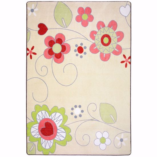 Picture of Pretty Posies - Multi Color - 5'4" x 7'8"