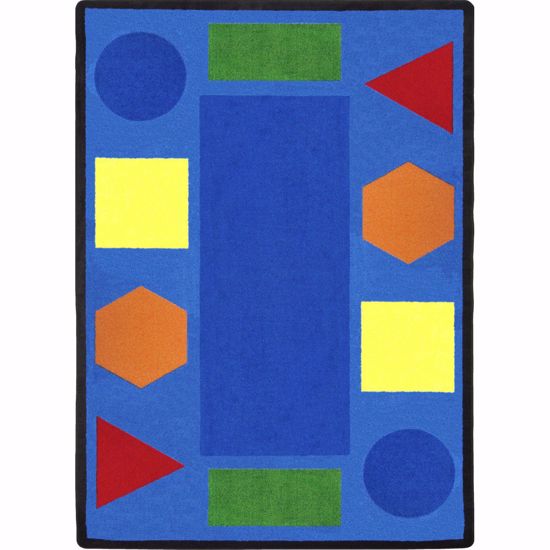 Picture of Sitting Shapes - Multi Color - 5'4" x 7'8"