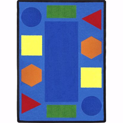 Picture of Sitting Shapes - Multi Color - 10'9" x 13'2"