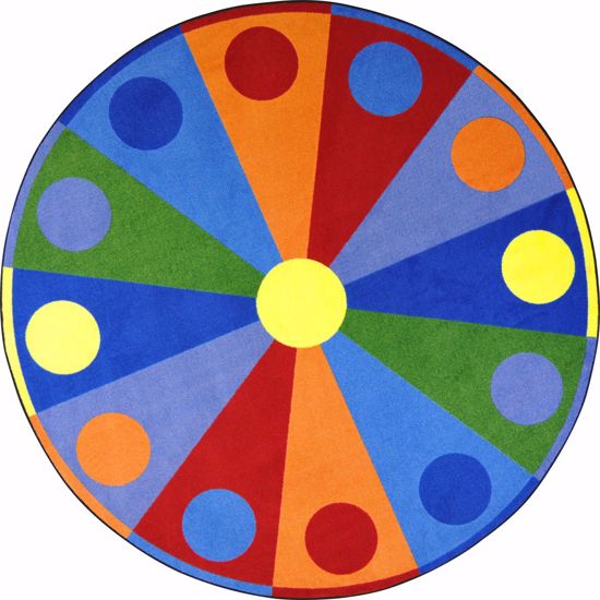 Picture of Color Wheel - Multi  Color - 13'2" Round