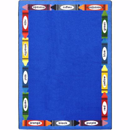 Picture of Bilingual Colors - Multi  Color - 5'4" x 7'8"