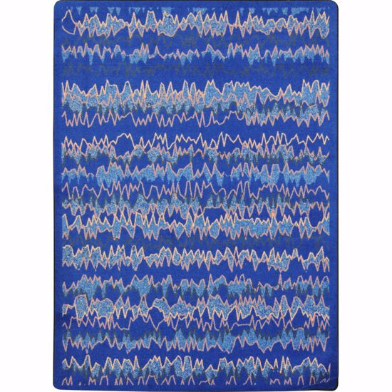 Picture of Static Electricity - Blue - 7'8" x 10'9"