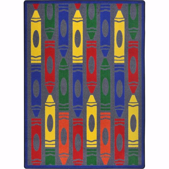 Picture of Jumbo Crayons - Rainbow - 7'8" x 10'9"