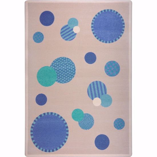 Picture of Baby Dots - Blue - 3'10" x 5'4"