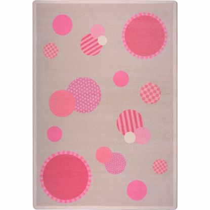 Picture of Baby Dots - Pink - 5'4" x 7'8"