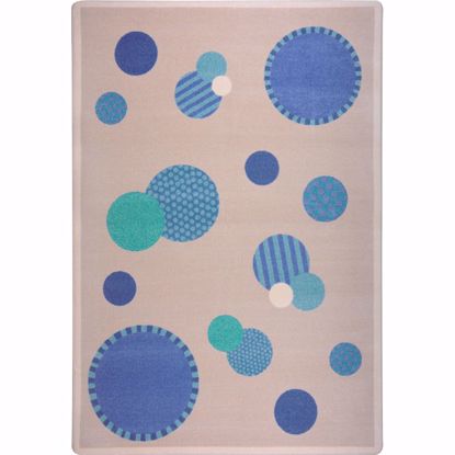 Picture of Baby Dots - Blue - 7'8" x 10'9"