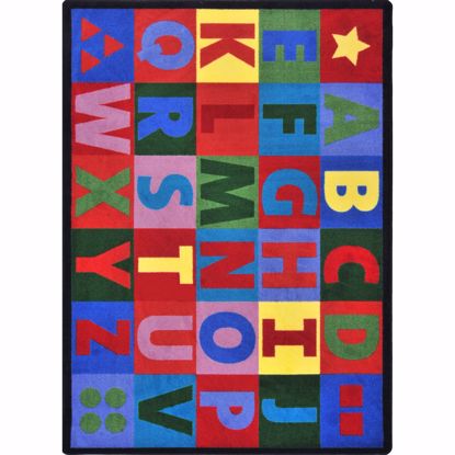 Picture of Oversize Alphabet - Multi Color - 5'4" x 7'8"