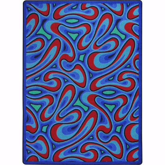 Picture of Groovy - Multi Color - 7'8" x 10'9"