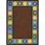 Picture of Alphabet Spots - Earthtone - 5'4" x 7'8"
