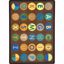 Picture of Alpha-Dots - Earthtone - 10'9" x 13'2"
