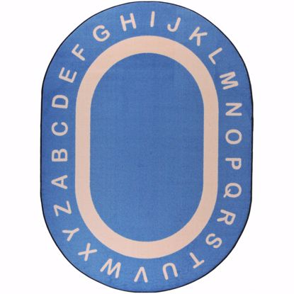 Picture of Endless Alphabet - Seaside - 5'4" x 7'8" Oval