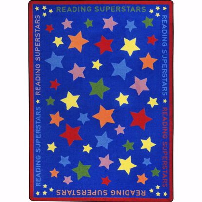 Picture of Reading Superstars - Multi Color - 5'4" x 7'8"