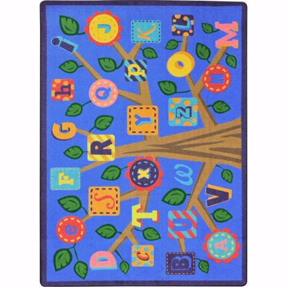 Picture of Alphabet Leaves - Soft - 5'4" x 7'8"