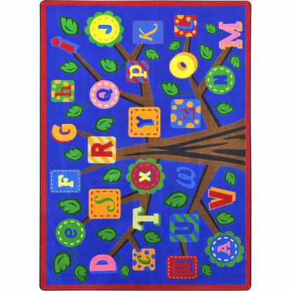 Picture of Alphabet Leaves - Bold - 10'9" x 13'2"