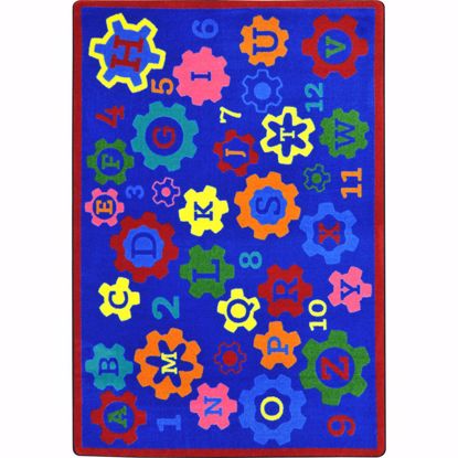 Picture of Geared for Learning - Multi Color - 10'9" x 13'2"