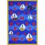 Picture of Sailor's Alphabet - Multi Color - 7'8" x 10'9"