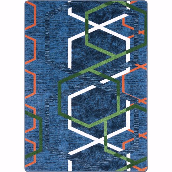 Picture of Double Helix - Citrus - 5'4" x 7'8"