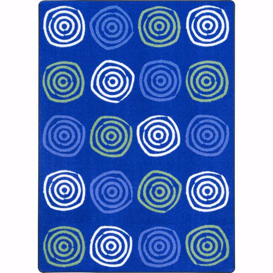 Picture of Simply Swirls - Seaglass - 7'8" x 10'9"