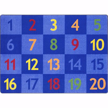 Picture of Time to Count - Multi Color - 10'9" x 13'2"