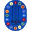 Picture of Take Note - Multi Color - 10'9" x 13'2" Oval